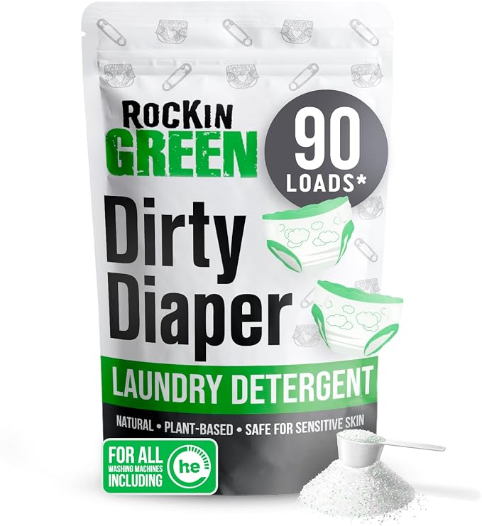 Rockin' Green Laundry Detergent, Plant based, All Natural Laundry Detergent by RockinGreen