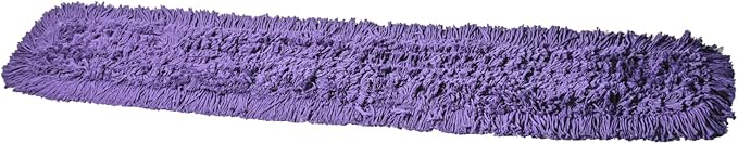 Commercial Dust Mop Replacement Head – 48 x 5 in. Cotton Nylon Reusable Mop by TidyTools
