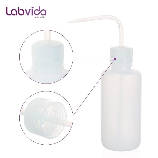 New Released Thick Wall 250ml Squeeze Bottle Set 2pcs- Laboratory Grade Durable - Image 6