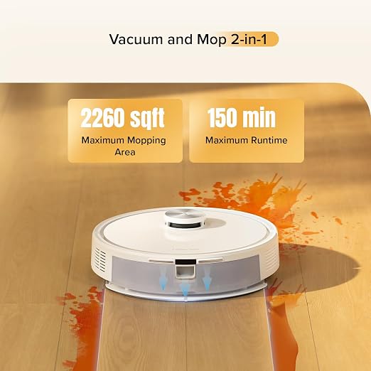 roborock Q7 M5 Robot Vacuum and Mop Combo, 000Pa HyperForce Suction, Robotic - Image 5