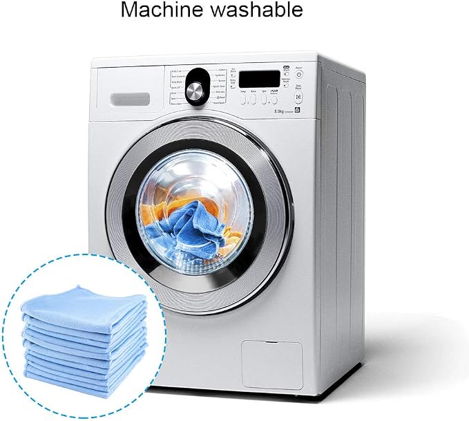 Auto Care Microfiber Glass Cleaning Cloths Towels - Image 9
