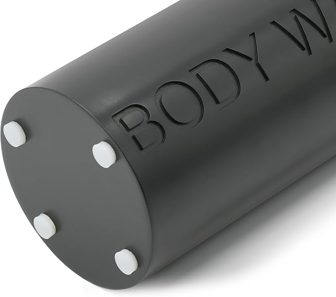 Matte Black Body Wash Dispenser Luxurious Refillable Pump Bottle - Image 3
