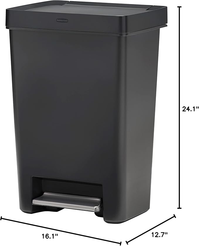 Rubbermaid Premier Series II Step-On Trash Can - Image 2
