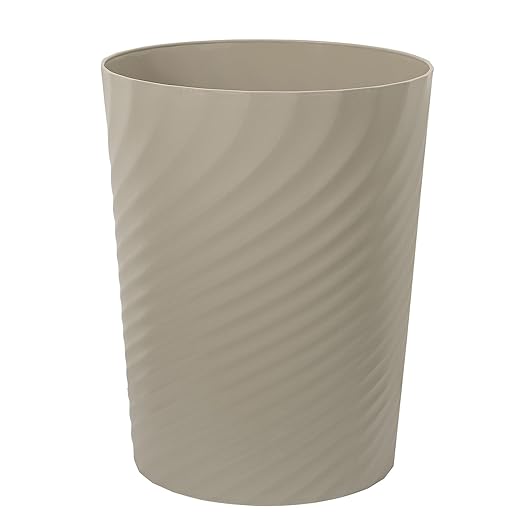 UUJOLY Plastic Small Trash Can Wastebasket, Garbage Container Basket by UUJOLY