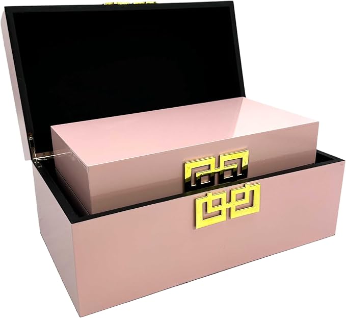 Galt International Storage Box Set Decorative Storage Box w/Hinged Lid Classic - Image 6