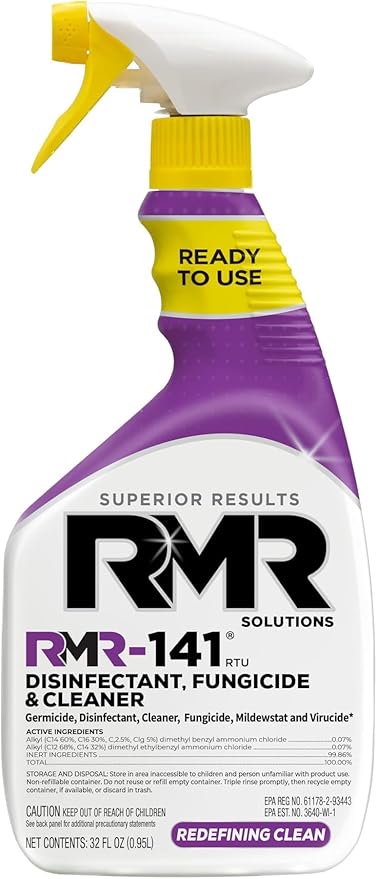 RMR-141 EPA Registered Mold and Mildew Killer, Eliminates Odors, Removes Mold by RMRBrands
