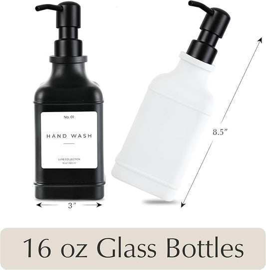 Emerson Essentials Soap Dispenser, Dish Soap Bottle Dispenser, Farmhouse Hand - Image 2