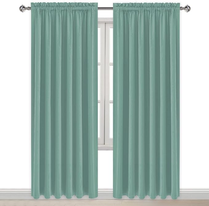 DWCN Blackout Curtains for Living Room Thermal Insulated, Energy Saving & Noise - Image 9