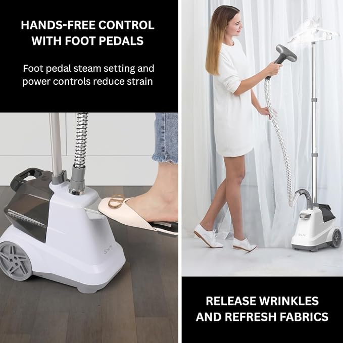 SALAV Heavy Duty Commercial Full-Size Garment Steamer - Image 5
