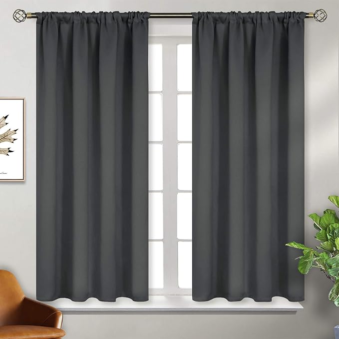 BGment Short Blackout Curtains for Bedroom by BGment