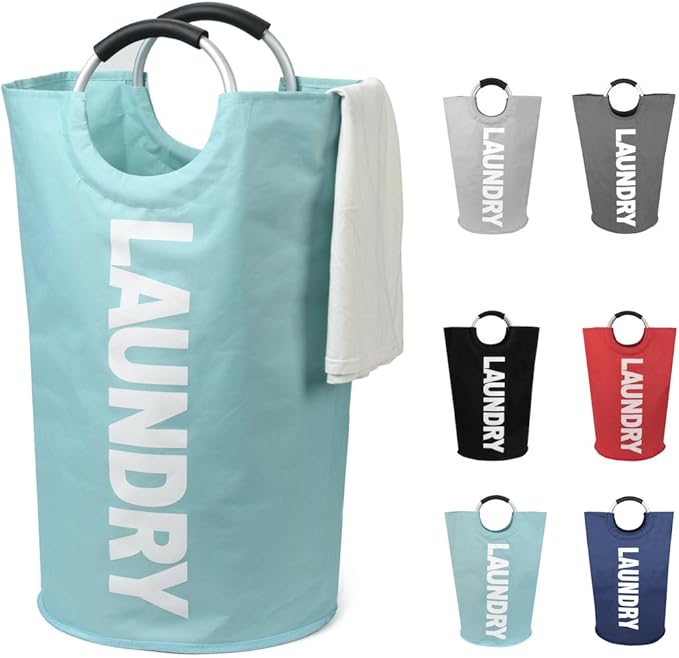 DOKEHOM 125L X-Large Collapsible Washing Laundry Basket Bag by DOKEHOM