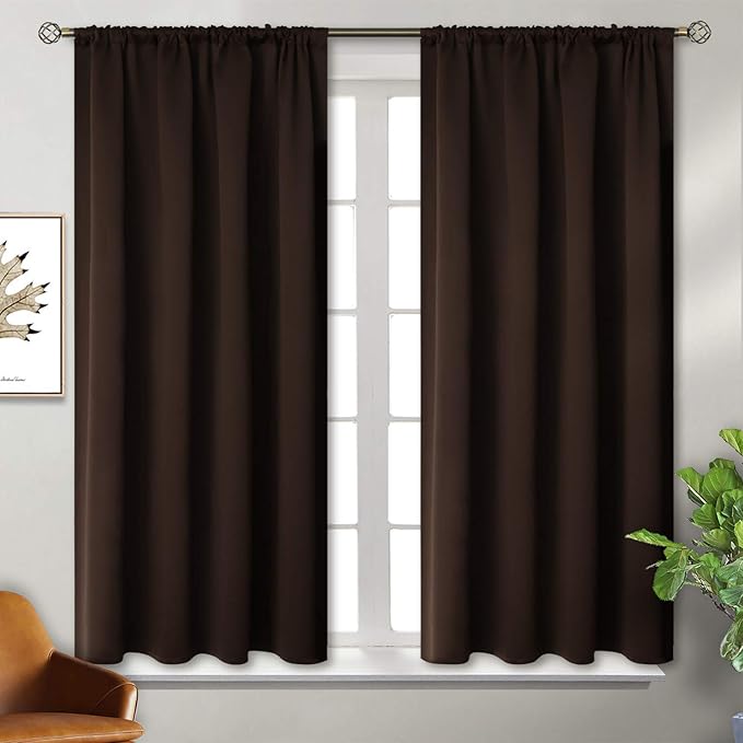 BGment Rod Pocket Blackout Curtains by BGment