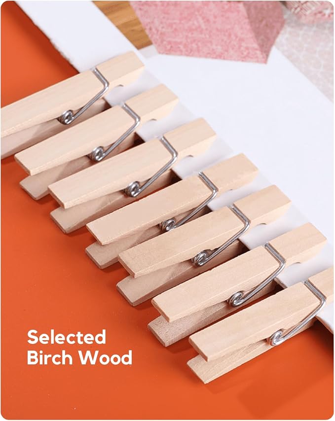 Clothes Pins Wooden Clothespins - Image 8