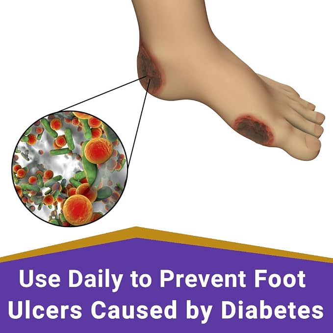 SkinSmart Daily Foot Cleanser for At-Risk Feet, Removes Bacteria to Help Avoid - Image 6