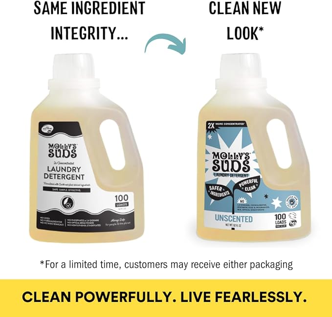Molly's Suds Liquid Laundry Detergent | Clean Laundry Detergent Soap - Image 7