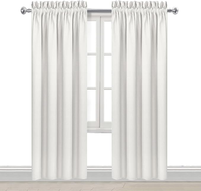 DWCN Blackout Curtains Thermal Insulated, Energy Saving & Noise Reducing - Image 9