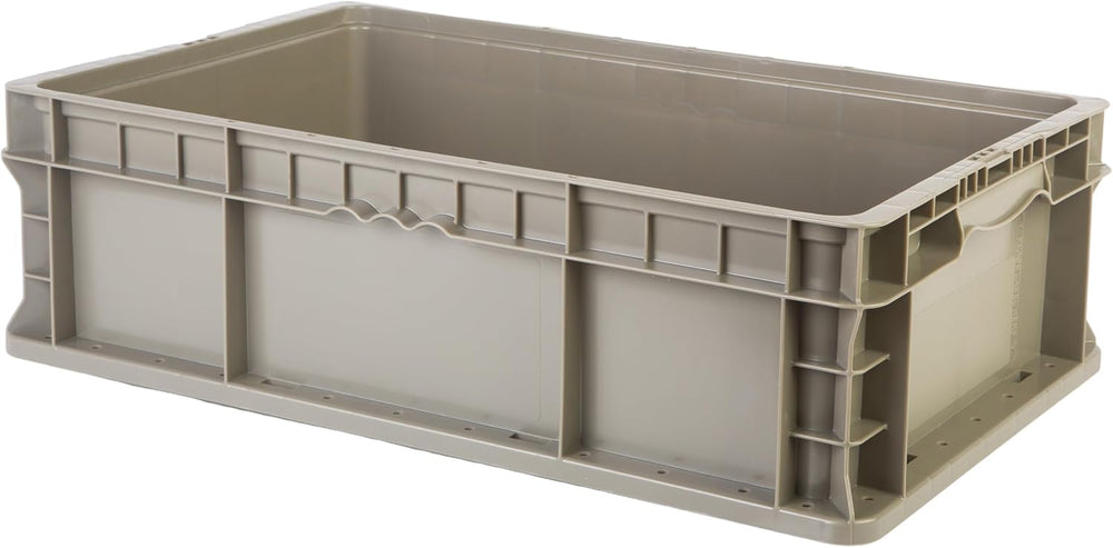 Hudson Exchange 24 x 15 x 7.5" Straight Wall Handled Storage Container T...