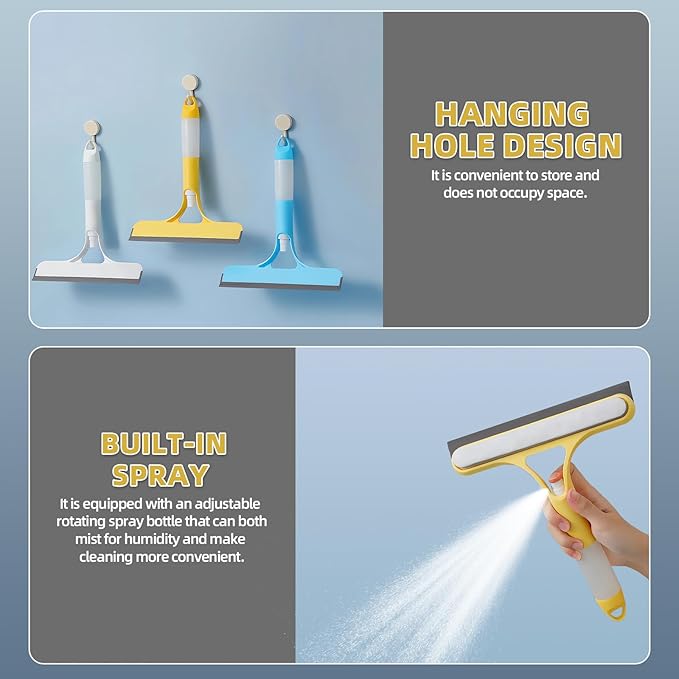 3 in 1 Spray Squeegee, 3 in 1 Window Squeegee Cleaner, Window Squeegee - Image 6