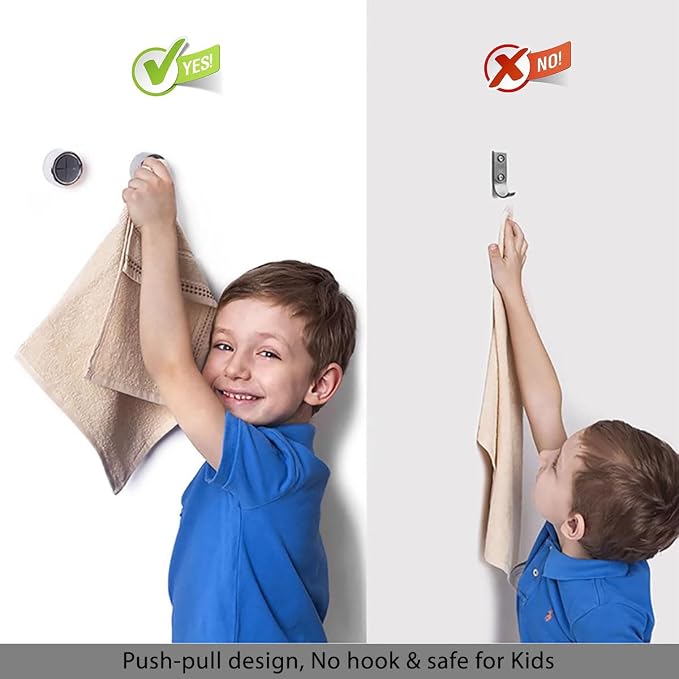 Adhesive Kitchen Dish Towel Hooks - Image 7