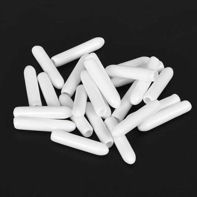 uxcell 20pcs Rubber End Caps 2mm ID Vinyl Round End Cap Cover Screw Thread - Image 4
