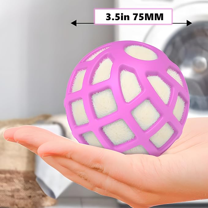Dryer Balls – Patented Silicone Guard, Natural Wool Core, Super Anti-Tangle & - Image 5