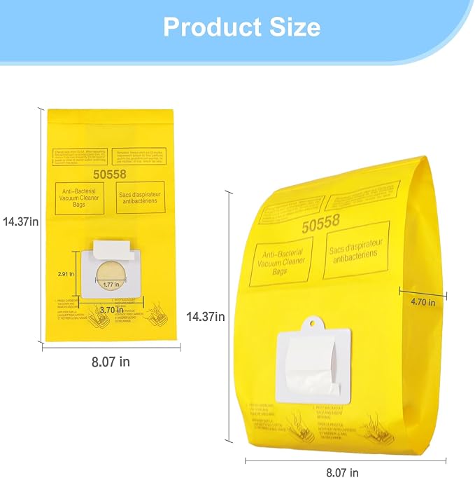 25 Pack Replacement Vacuum Bags - Image 6