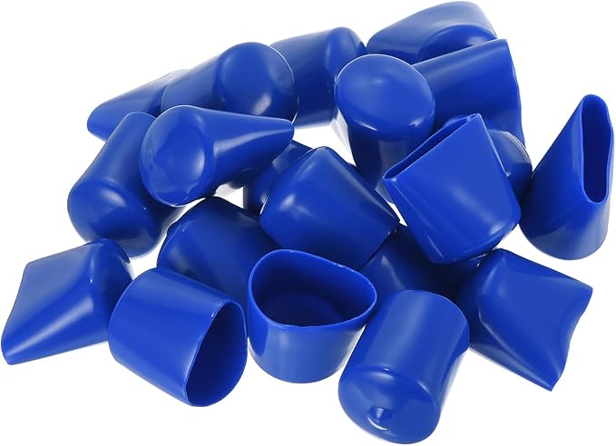 uxcell 20pcs Rubber End Caps 27mm ID Vinyl Round Tube Bolt Cap Cover Screw - Image 4