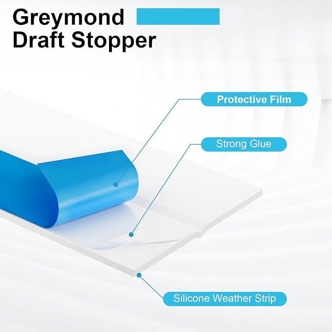 Weather Stripping Door Seal, Silicone Strip - Image 3
