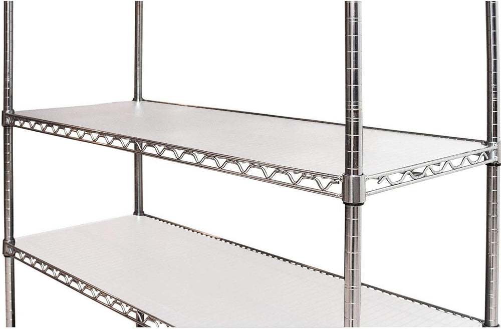 Slendor Wire Shelf Liner, 18" x 48" Plastic Shelf Liners for Wire S...