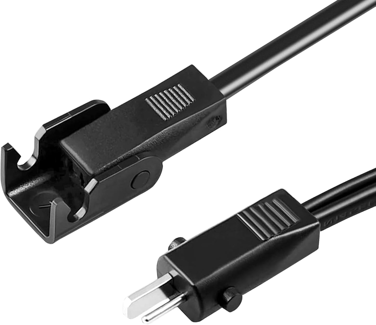 6.6 Feet Power Cord for Recliner Chair, 2 Pin Connector Power Extension Cable for Okin、Limoss、Lazboy、Pride、Catnapper Electric Lift Chair, Recliner Sofa, Electric Couch Extension Cord Replacement Parts