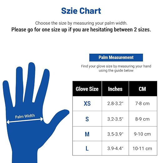 JMU Nitrile Gloves Medium Bulk 4000 Count, 3.5 Mil Disposable Gloves Latex-Free - Image 7
