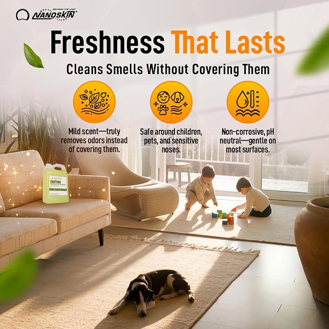 Nanoskin ENZYME Multi-Purpose Cleaner & Odor Eliminator 5 Gallon - Image 4
