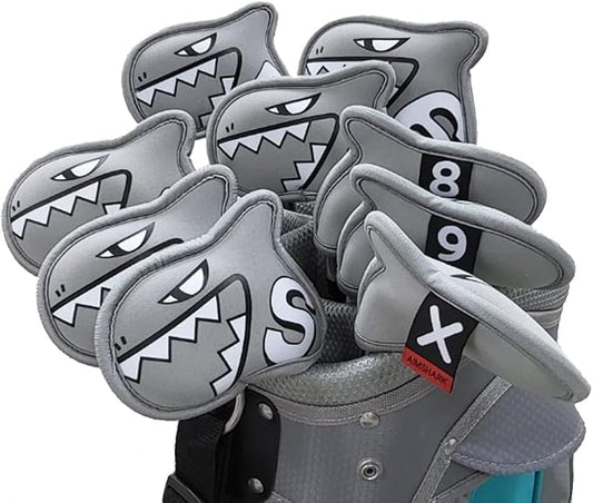 Palette Golf Iron Covers / 9pcs Set/Golf Head Covers/Golf Club Covers by AIMSHARK