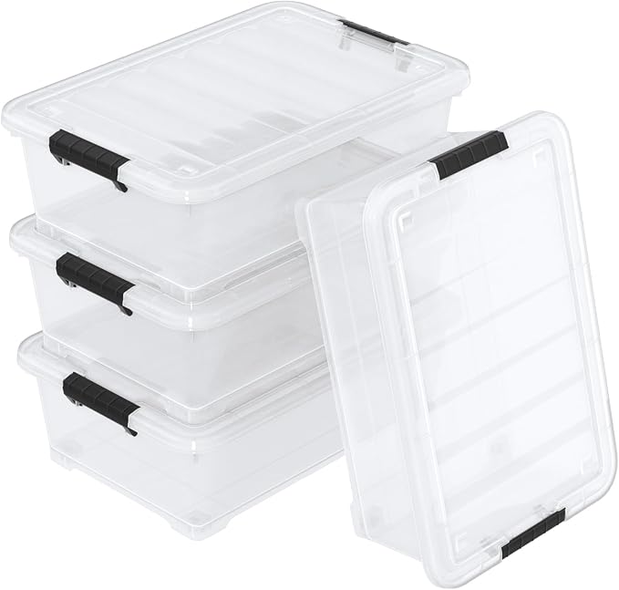 20L Under Bed Storage Containers, Closet Organizers and Storage Bins, Under Bed - Image 7