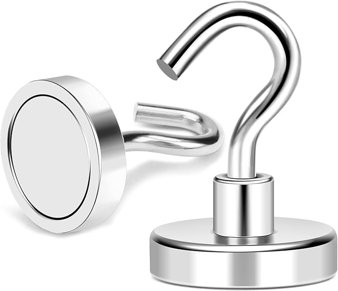 MIKEDE Magnetic Hooks, 80Lbs+ Heavy Duty Magnetic Hooks - Image 6