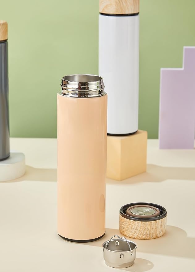 15oz Water Bottle Stainless Steel Thermos Flask - Image 4