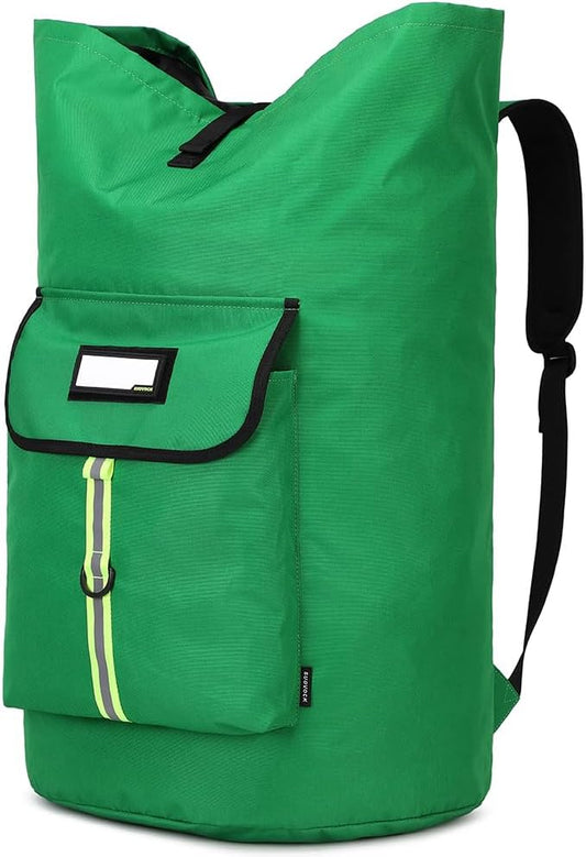 Extra-Large Heavy Duty Laundry Bag Backpack by SUOVOCK