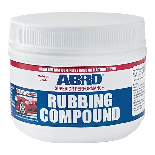 ABRO Superior Performance Automotive Rubbing Compound by ABRO