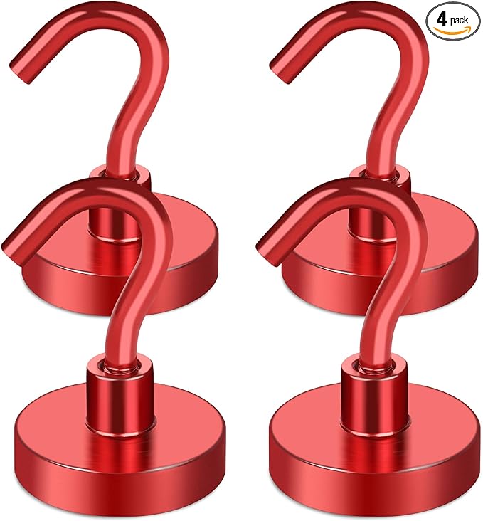 MIKEDE Magnetic Hooks Heavy Duty, 40 Lbs Magnet by MIKEDE