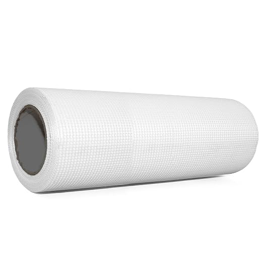 12" 100 Feet Drywall Joint Tape, Self-Adhesive Encrypted Fiberglass Drywall by Hubaow