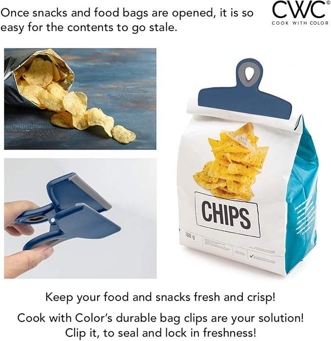 COOK WITH COLOR Bag Clips - Image 3