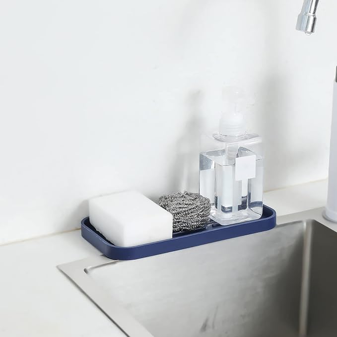 Silicone Kitchen Sink Organizer Tray - Image 8