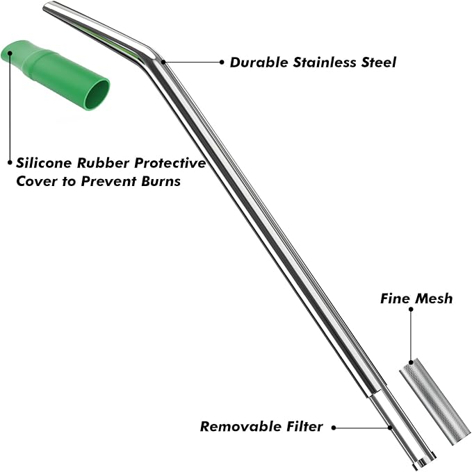 Stainless Steel Straws Long Metal Straws - Image 2