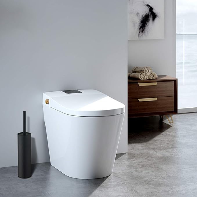 Toilet Brush and Holder, Stainless Steel Toilet Brushes - Image 5