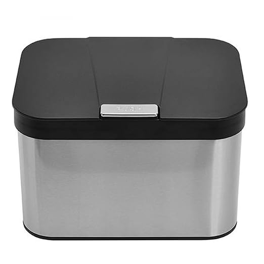 Compost Bin for Countertop, Compost Bucket Indoor Sealed, Food Waste Caddy by DullroutInc