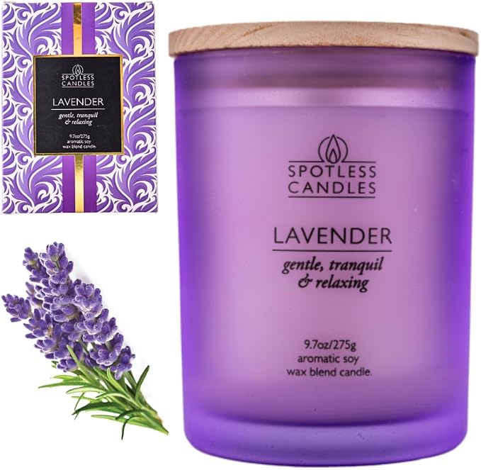 Lavender Candle by SpotlessLeopard