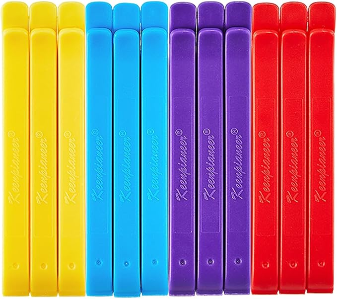 Keenpioneer Bag Sealing Clips for Food and Snack Storage, Decorating/Icing Bag - Image 9