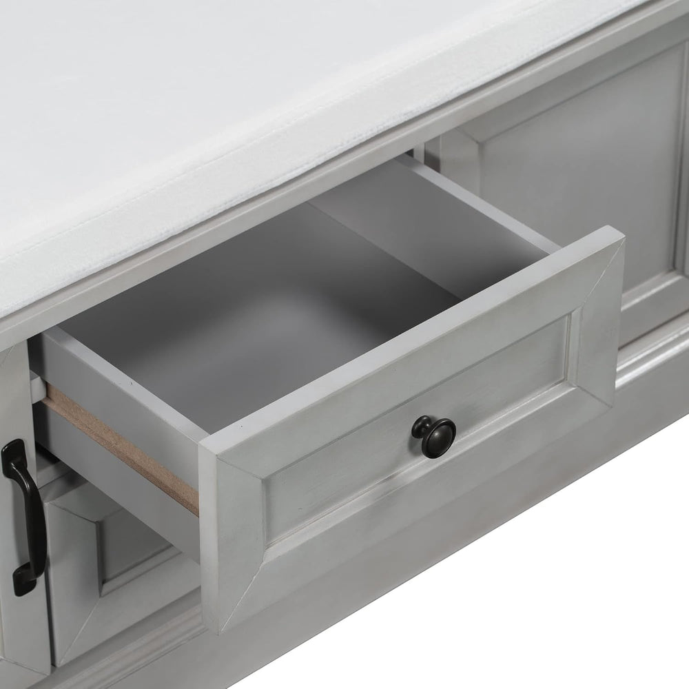 Storage Bench Entryway Bench Shoe Bench Storage Ottoman Cabinet