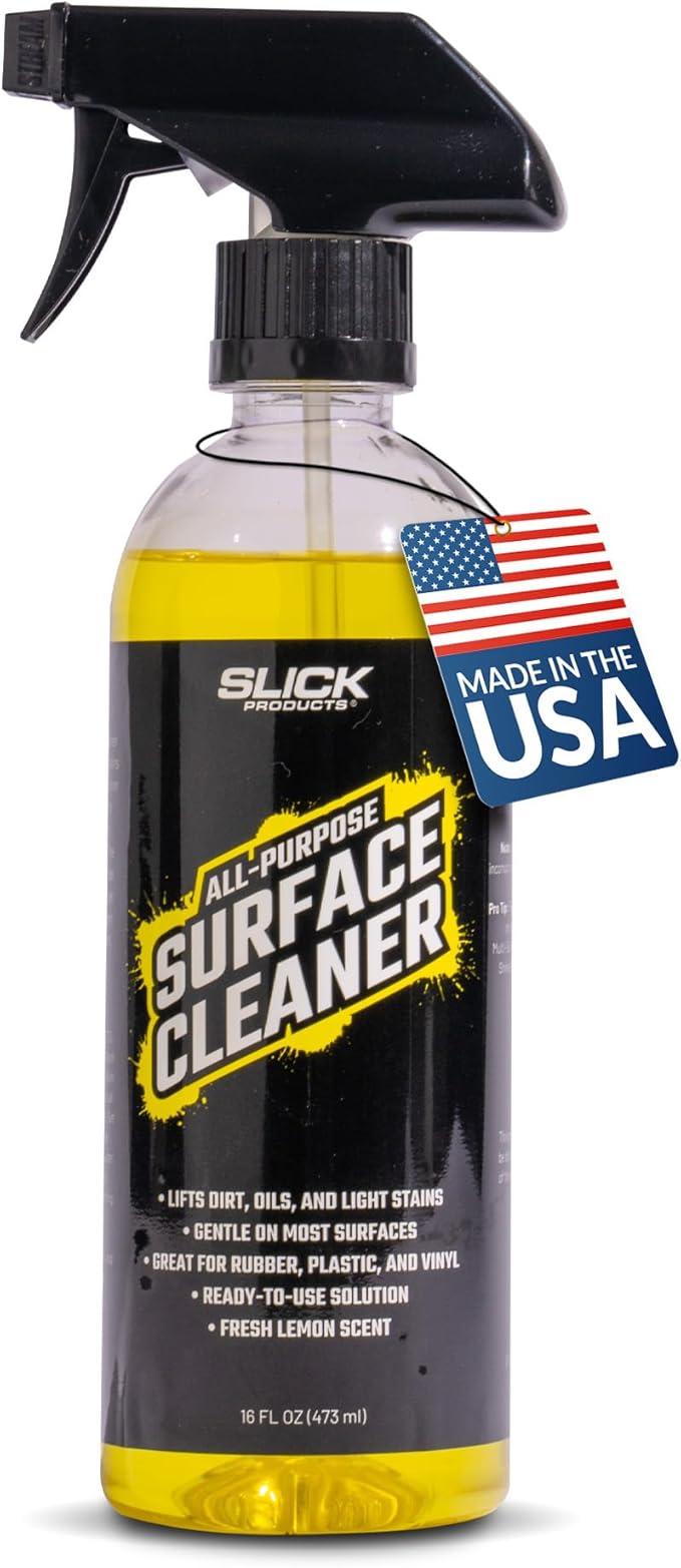 Slick Products All-Purpose Surface Cleaner – Interior & Exterior Vehicle Spray by SlickProducts
