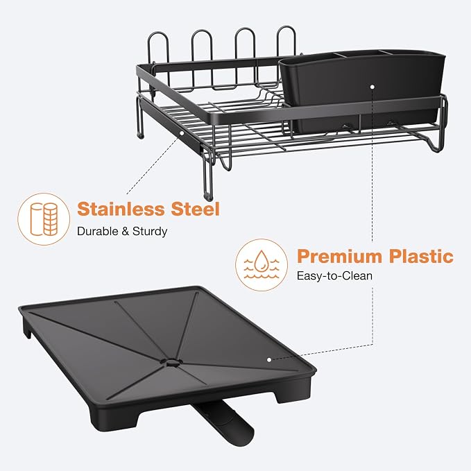 Dish Drying Rack, Extendable Dish Rack, Drying Rack - Image 6